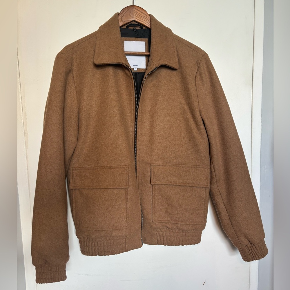 Wool Varsity Bomber Jacket